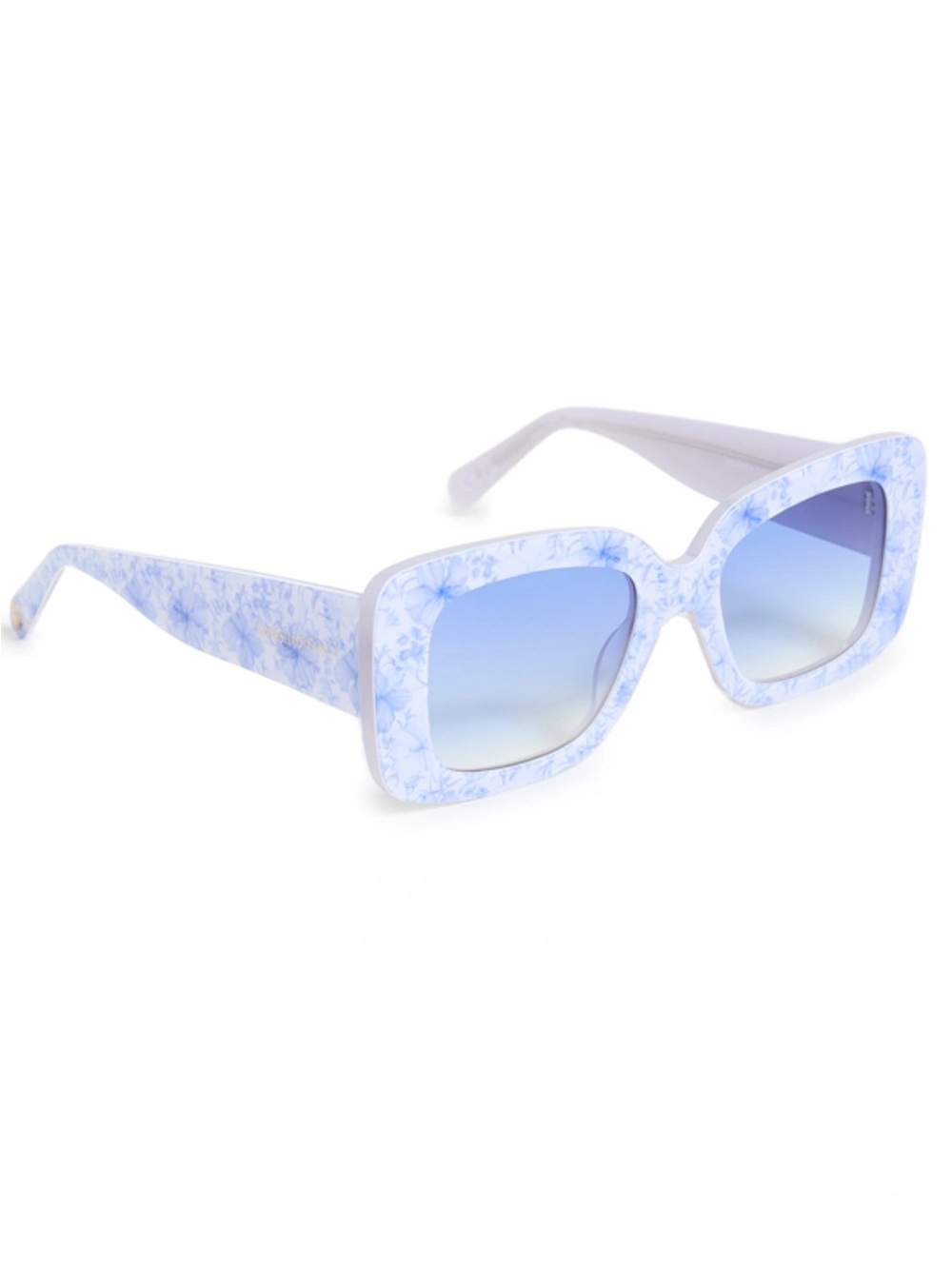 LoveShackFancy Arietta blue sunglasses